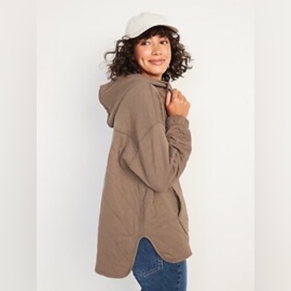 NWOT! Play Clay Quilted Quarter-Zip Tunic Hoodie - Size 2X ♣️ - Picture 2 of 5